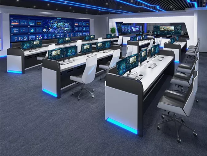 Console di monitoraggio della sala di controllo