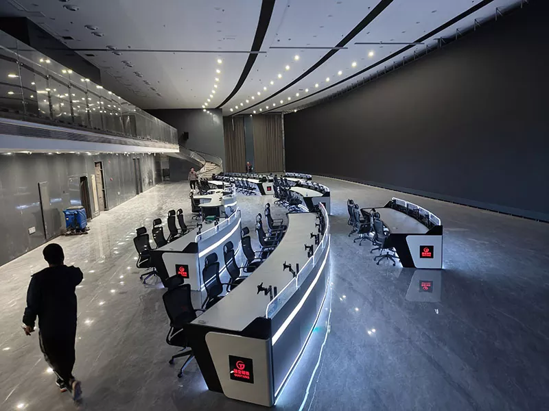 Console di monitoraggio curva